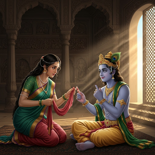 श्रीकृष्ण और द्रौपदी की अमर कथा